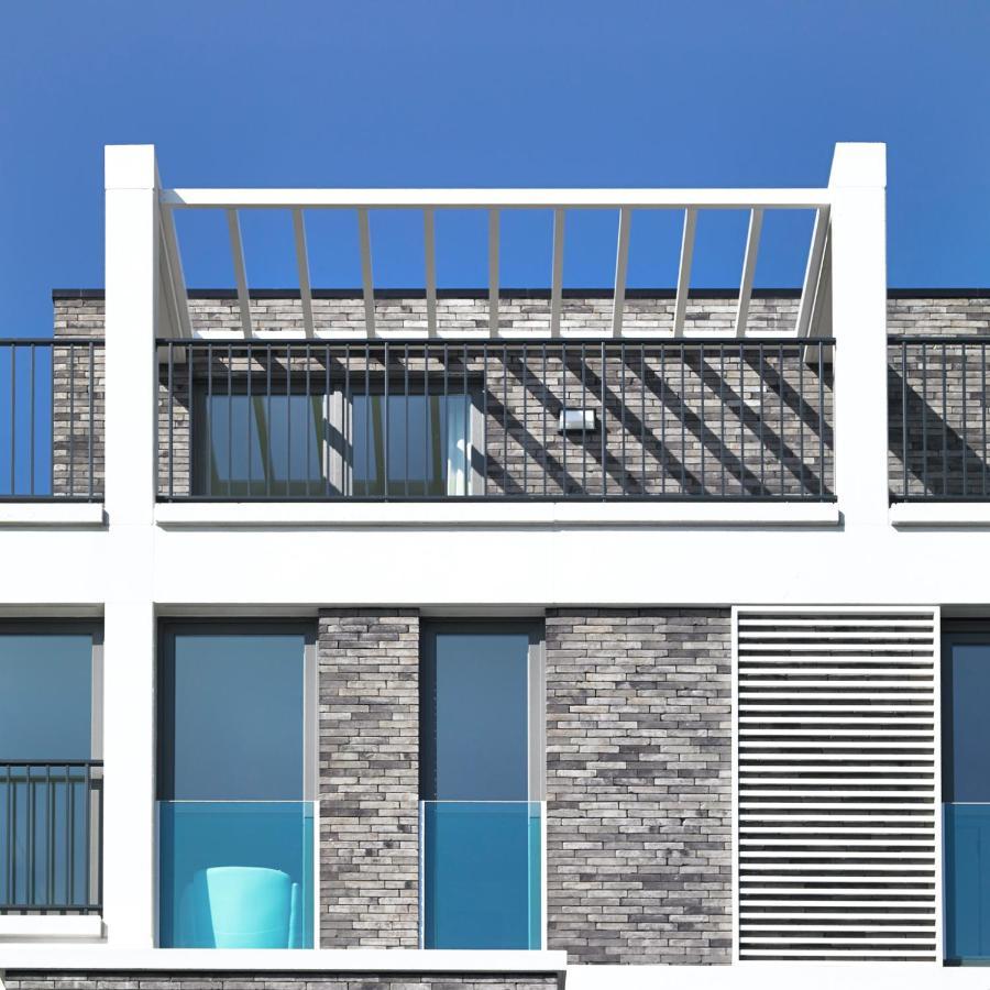 Stijlvolle En Lichtrijke Design Penthouse Met Prachtig Uitzicht Te Wenduine Apartment De Haan Luaran gambar