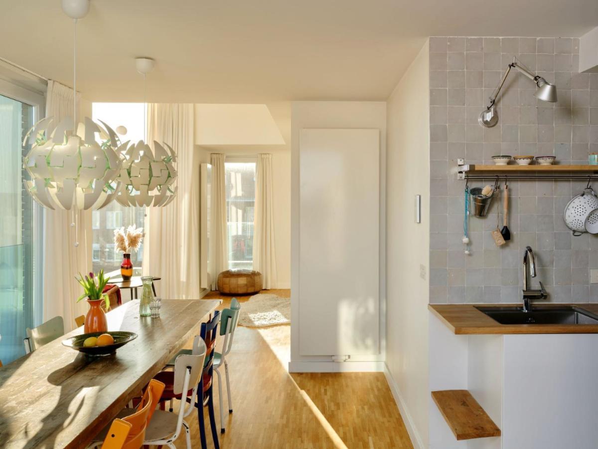 Stijlvolle En Lichtrijke Design Penthouse Met Prachtig Uitzicht Te Wenduine Apartment De Haan Luaran gambar