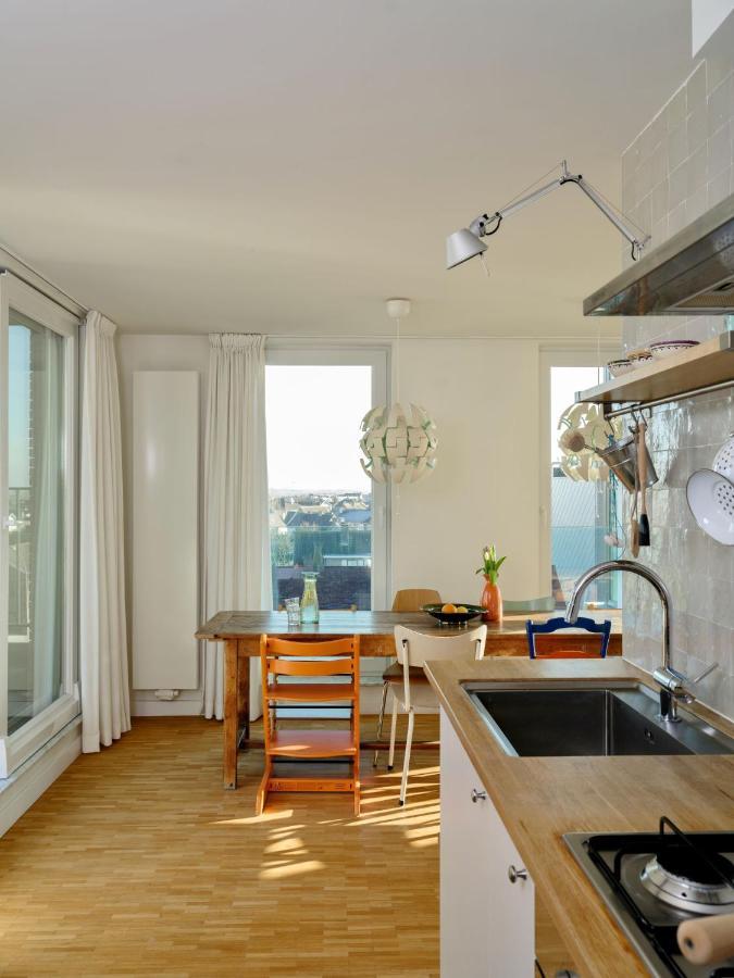 Stijlvolle En Lichtrijke Design Penthouse Met Prachtig Uitzicht Te Wenduine Apartment De Haan Luaran gambar