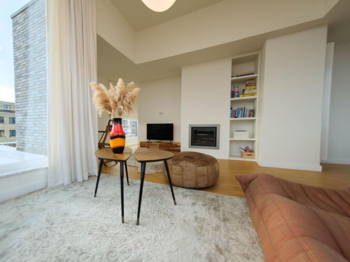 Stijlvolle En Lichtrijke Design Penthouse Met Prachtig Uitzicht Te Wenduine Apartment De Haan Luaran gambar